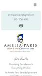 Mobile Screenshot of amelia-paris.com